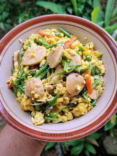 Foto resep Orak-arik Buncis Bakso