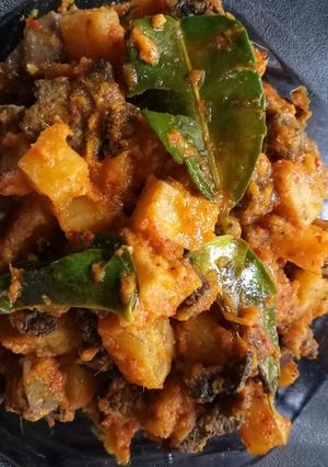 Foto resep Sambel kentang ati
