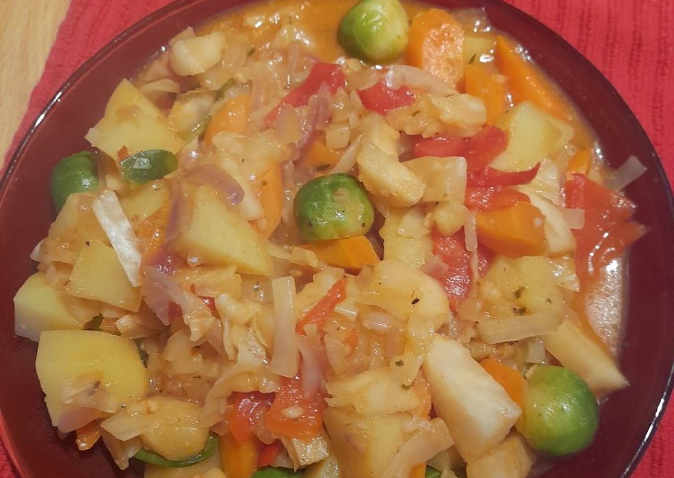 Colourfull spicy winterveg