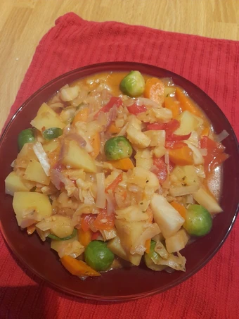 How To Make Colourfull spicy winterveg which Delicious