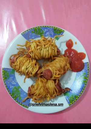 Foto resep Sosis gulung mi