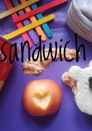 Gambar Sandwich teddy bear (bento) ROTI GARDENIA