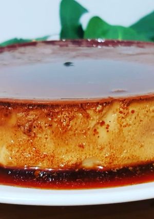 Una foto de Flan de caramelo (quesillo venezolano)