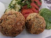 Una foto de croqueta de jurel