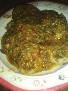 Waina da miyar taushe ainihin hoton girkin