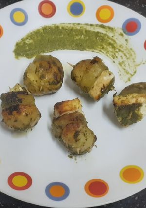 A picture of Farali Pahadi tikka.