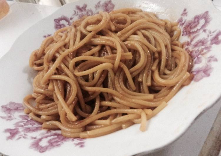 Recipe of Speedy Spaghetti with rich tamato sauce