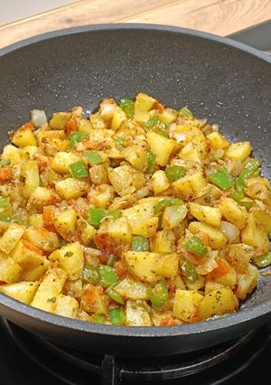 Foto principal de Cocina de aprovechamiento: papas arrugadas salteadas