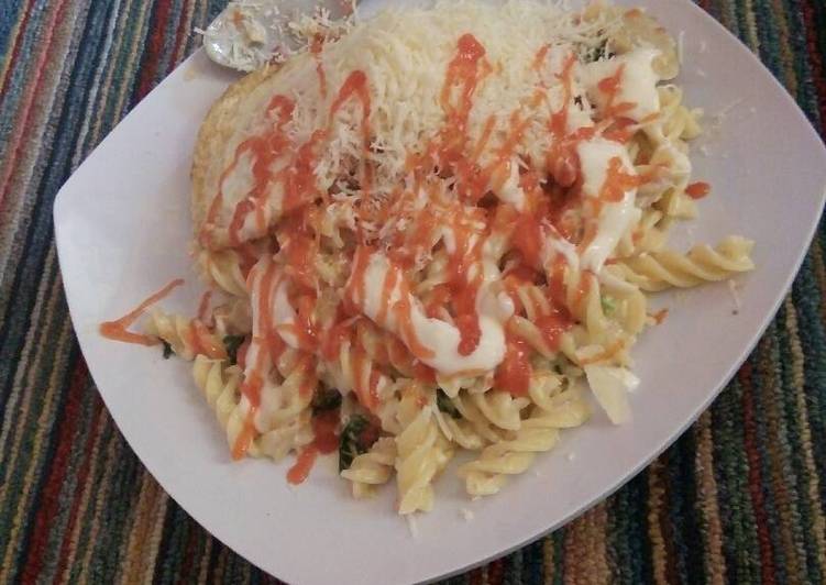 White spagety pusili