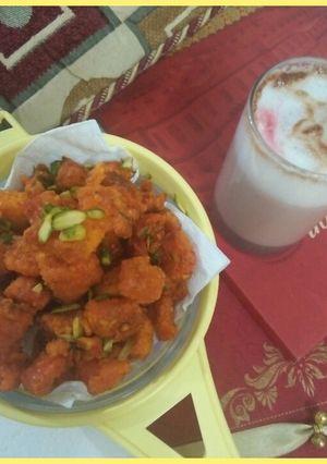 A picture of #Easy caramelbread popcorn#dussehra#beautiful.