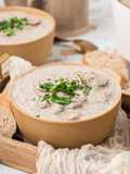 Mushroom Soup Without Cream