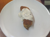 Pollo cordón bleu con salsa bechamel