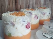 Gambar puding yakult