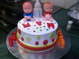 Fondant cake for baby 💕