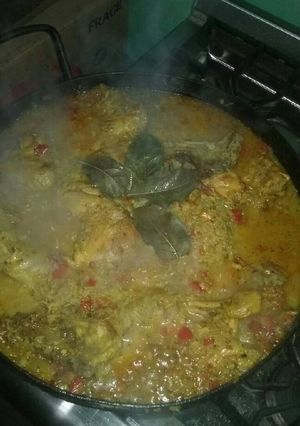 Una foto de Pollo al disco