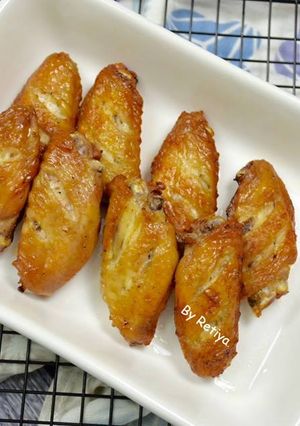 รูปของ ปีกไก่ทอดน้ำปลา  Philips Airfryer