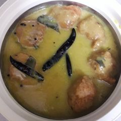A picture of Dal kadhi.