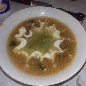 Huevo ranchero a la mexicana  en caldillo de jitomate