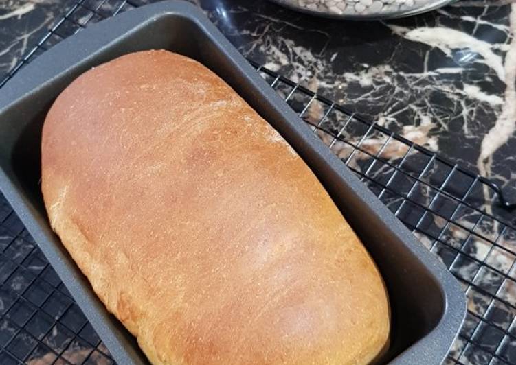 Cara Mudah Bikin Roti Tawar Gandum, Enak Banget