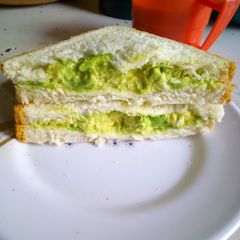 A picture of Avocado spread #AuthorMarathon.