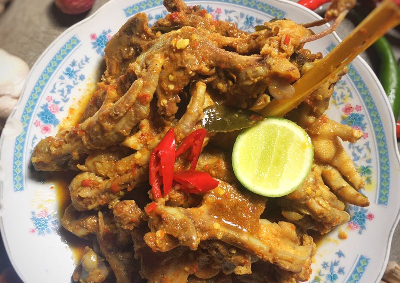 Tengkleng Tulangan Ayam + Ceker
