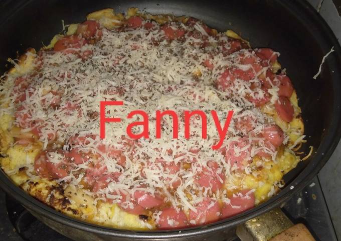 Resep Resep piza roti tawar, Bikin Ngiler