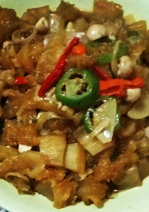 Foto resep Oseng Krecek Jamur Kancing