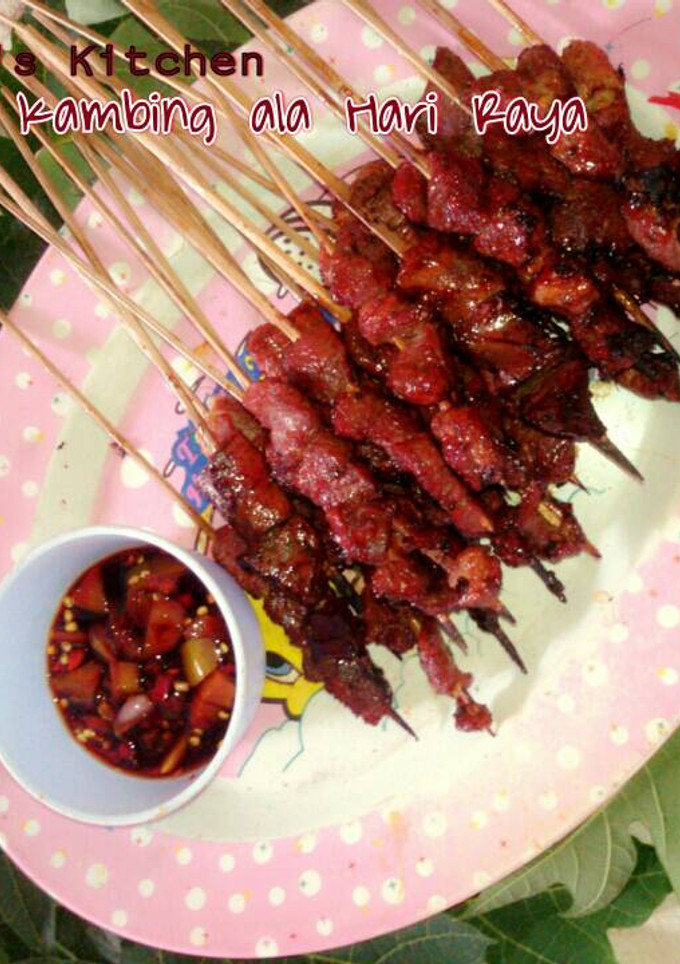 Foto resep Sate Kambing ala Hari Raya