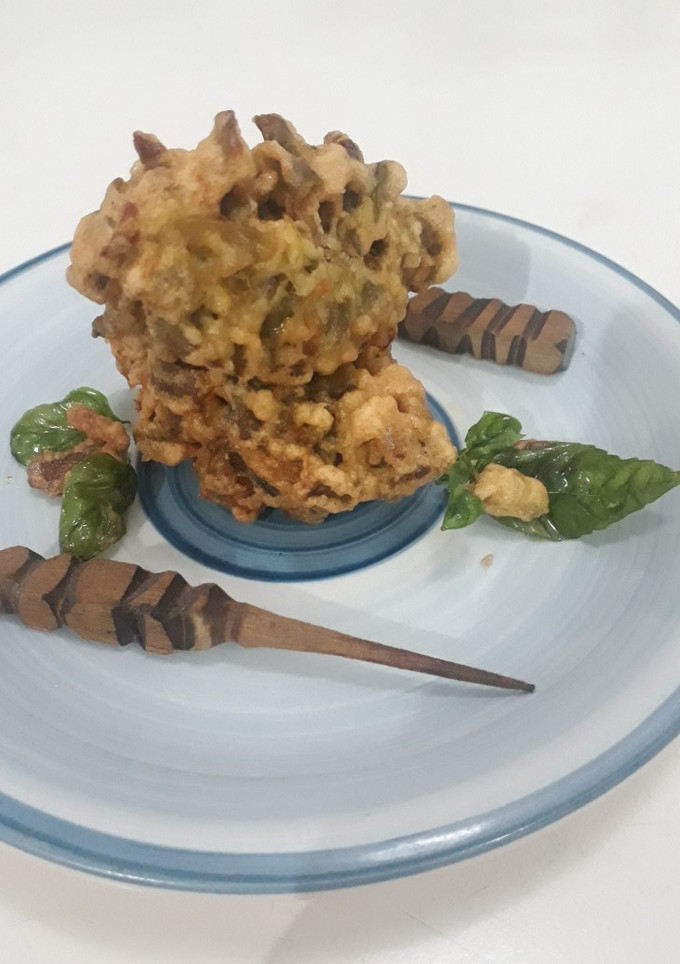 Una foto de Croquetas de chauchas