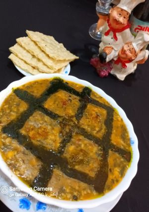 عکسی از دستور آش گوجه‌فرنگی