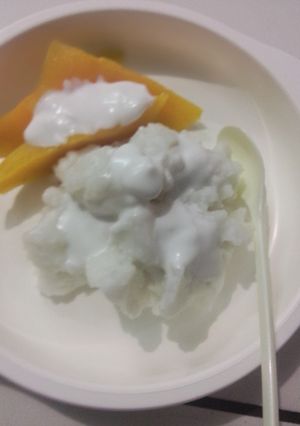 Foto resep MPASI- Mango sticky rice