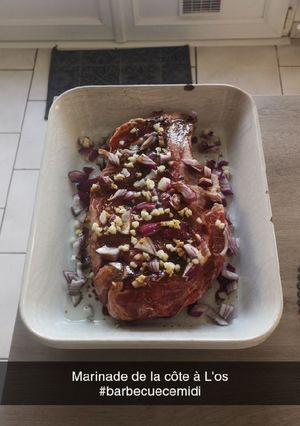Une photo de Marinade soja