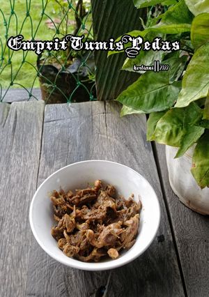 Foto resep Emprit Tumis Pedas