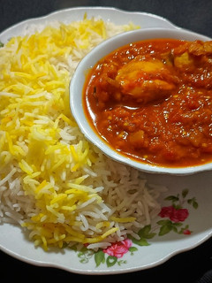 عکسی از دستور خورشت پوره بادمجان با مرغ🍀