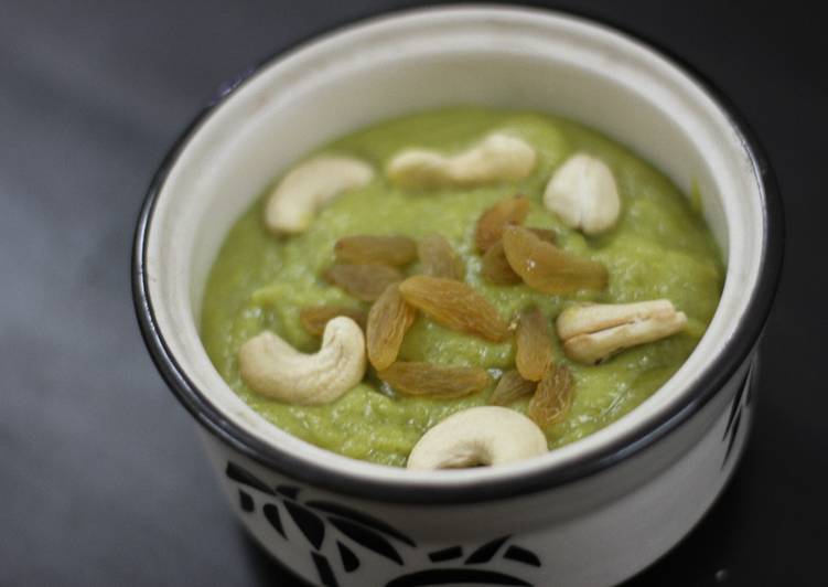 Greenchillie ka halwa