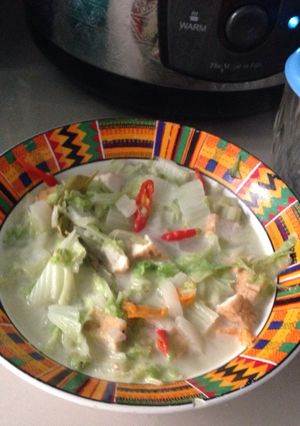 Foto resep Lodeh sawi putih