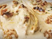 Una foto de roquefort con brandy
