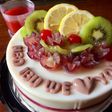 Puding Susu Lapis vla strawberry
