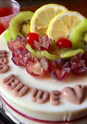 Foto resep Puding Susu Lapis vla strawberry