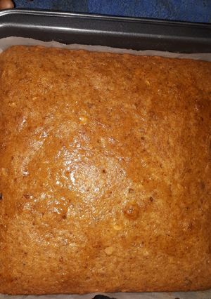 A picture of Honey, Dates & Nut Cake # Mashujaa recipe#.