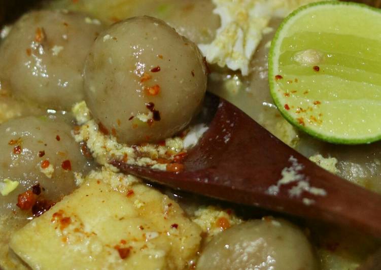 Cilok Kuah Nikmat-Cara Membuat Kue Kacang Dan Bahannya