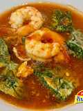 แกงส้มกุ้งใบชะคราม