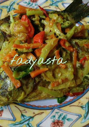 Foto resep Pesmol Ikan Mas bumbu acar
