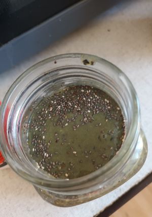 Áfonyás banántúrmix spanóttal recept fotója