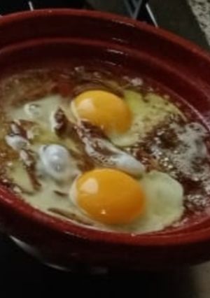 صورة لوصفة الخليع بالبيض للفطور