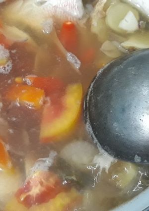 Foto resep Kakap kuah asam pedas