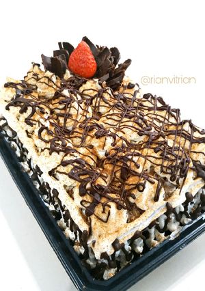 Foto resep Tiramisu brownie