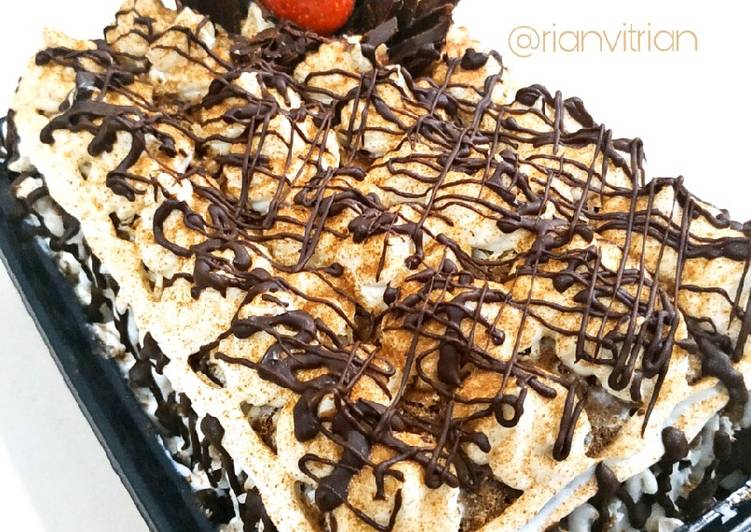Resep Tiramisu brownie, Bikin Ngiler