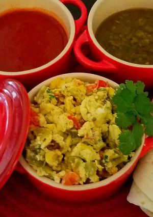A picture of Mike's Southwestern Breakfast Tacos.