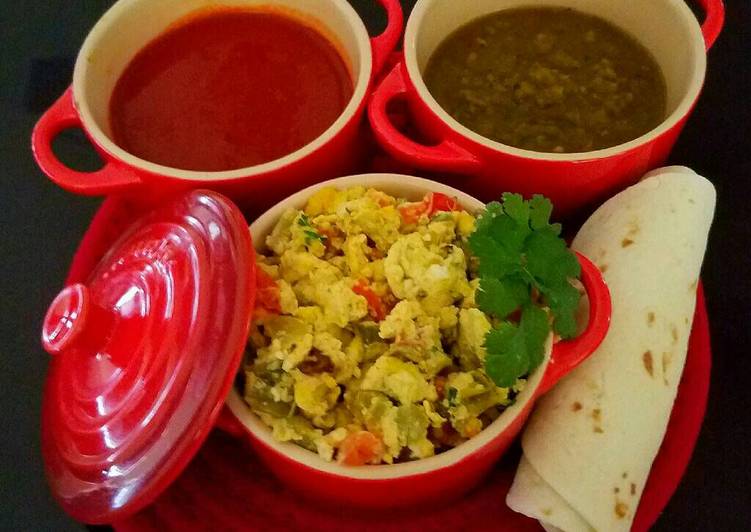 Recipe of Award-winning Mike&#39;s Southwestern Breakfast Tacos